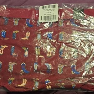 Torrid Burgundy Cowboy Boot Print Panty